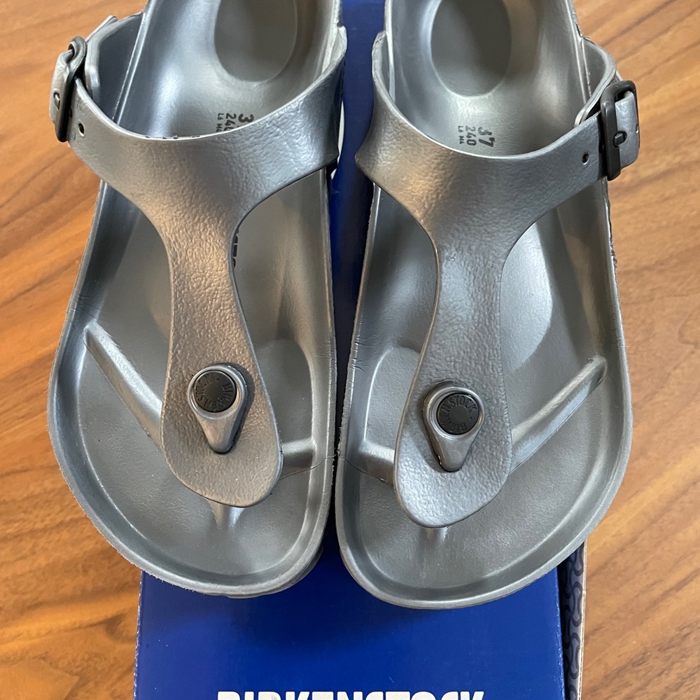 Birkenstock Silver Women's Sandals